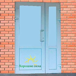 Входные пластиковые двери ПВХ от "Хорошие окна" по цене производителя на сайте компании Good-okna-64.ru